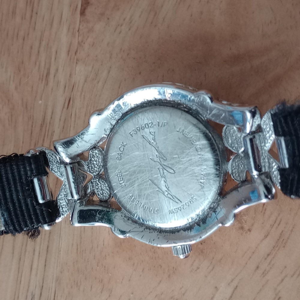 Kenneth Jay Lane Crystal Locket Watch - Picture 4 of 6